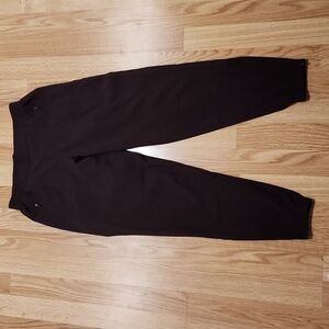 Old Navy Burgandy Powersoft Seamed Track Jogger Pants Women Size Small